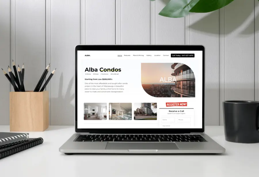 Real Estate Landing Page